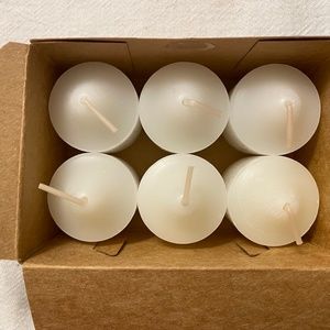 NIB Partylite Unscented Votive Candles set of 6